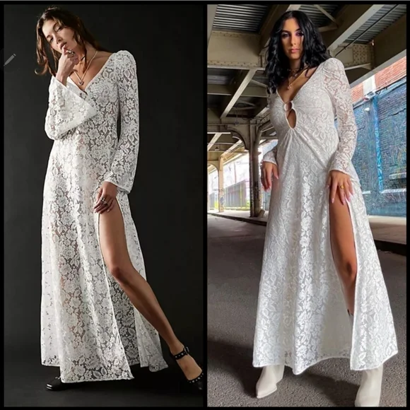 🍋For Love and Lemons Frances Maxi Dress - Picture 16 of 16